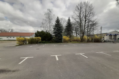 Ansicht Parkplatz Ärztehaus