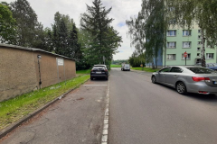 Ansicht Privatstraße Richtung Dewitzer Str.
