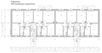 Sanierungsobjekt - Mehrfamilienhaus in Taucha in guter Wohnlage - Grundriss Erdgeschoss (22660)