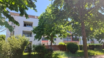 Einraumwohnung mit Balkon im Graßdorfer Wäldchen in Taucha - Rückansicht (26580)