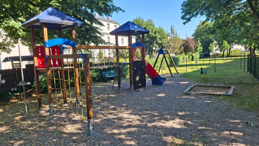 Spielplatz im Wohngebiet