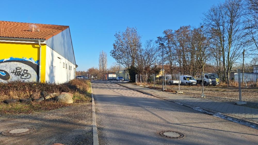 Zufahrt am Ärztehaus