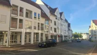 Blick in die Eilenburger Straße zum Markt