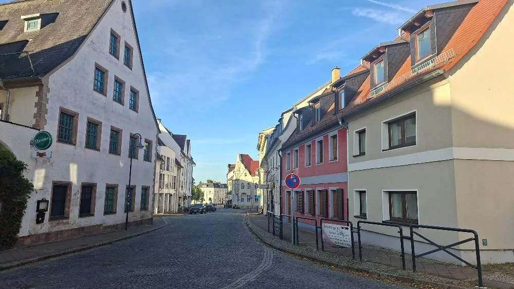 Blick in die Eilenburger Straße